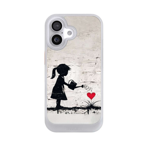  NIVOcore Girl Watering Bunch of Flowers 