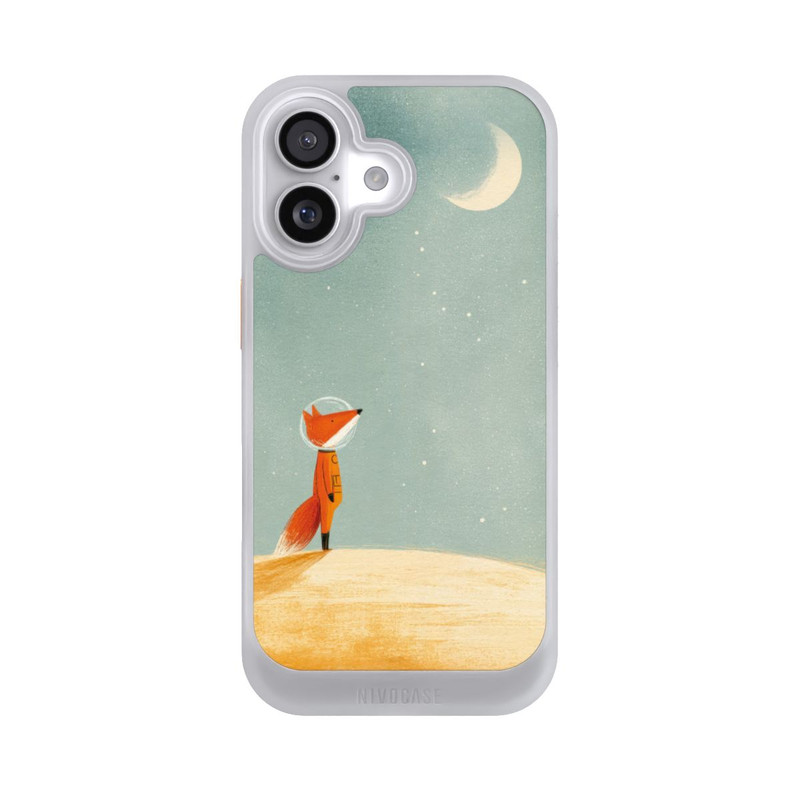 iPhone 17 NIVOcore Fuchs im Mondlicht