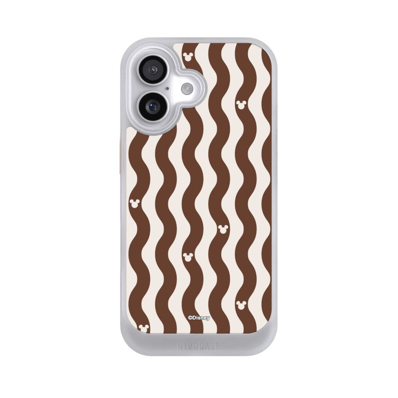 iPhone 17 NIVOcore Micky Muster Braune Wellen