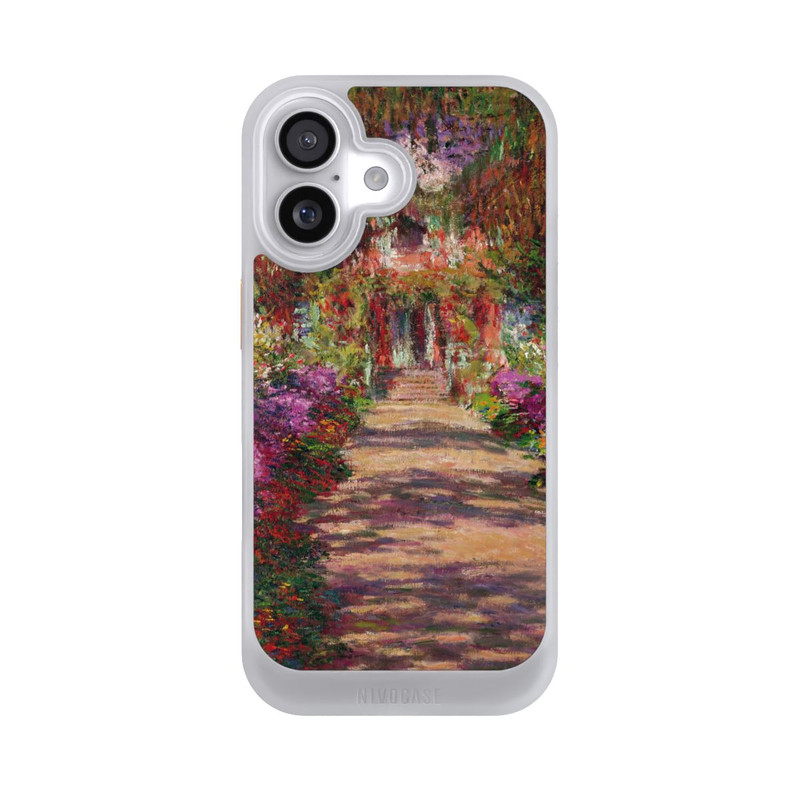iPhone 17 NIVOcore Eine Allee in Monets Garten in Giverny by Claude Monet