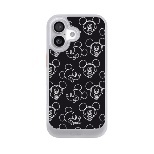 Apple iPhone 17 NIVOcore Disney Mickey Muster Schwarz