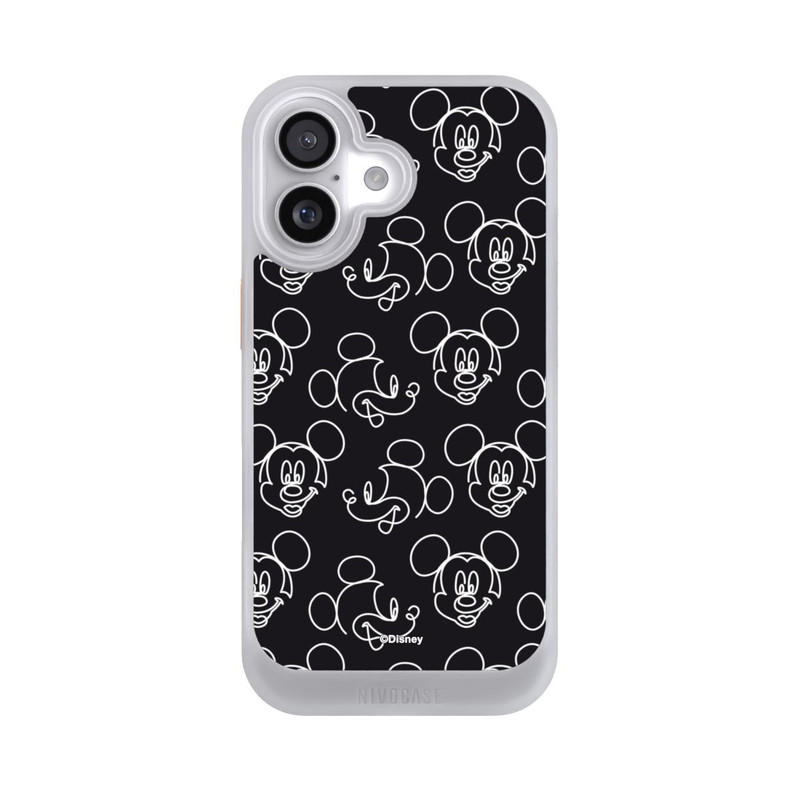 iPhone 17 NIVOcore Disney Mickey Muster Schwarz
