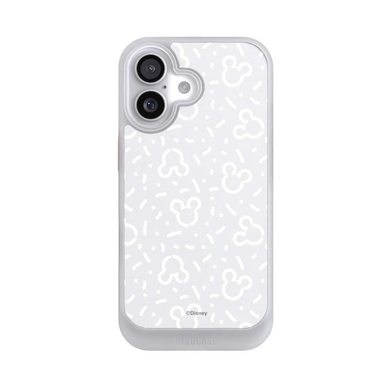 iPhone 17 NIVOcore Disney Mickey Icon Pattern Grey