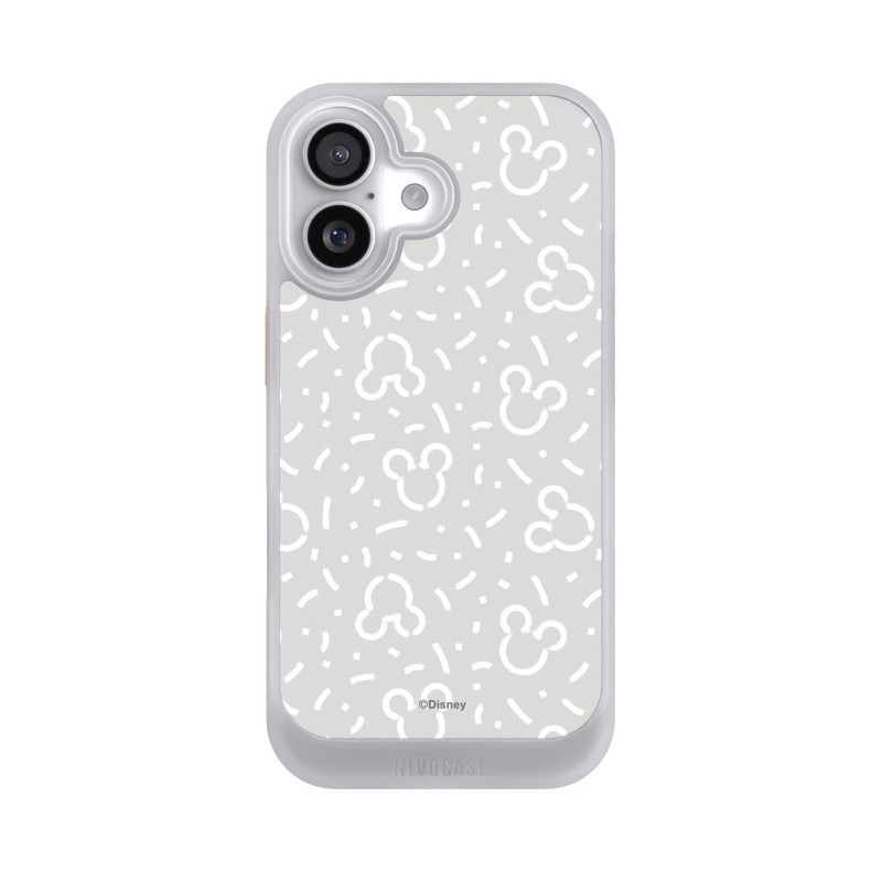 iPhone 17 NIVOcore Disney Mickey Icon Pattern Grey