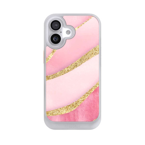  NIVOcore Pink Marble Goldprint Stripes