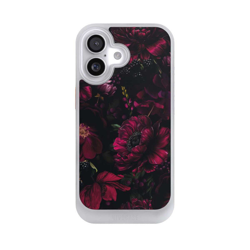 iPhone 17 NIVOcore Dark Red Flower Love