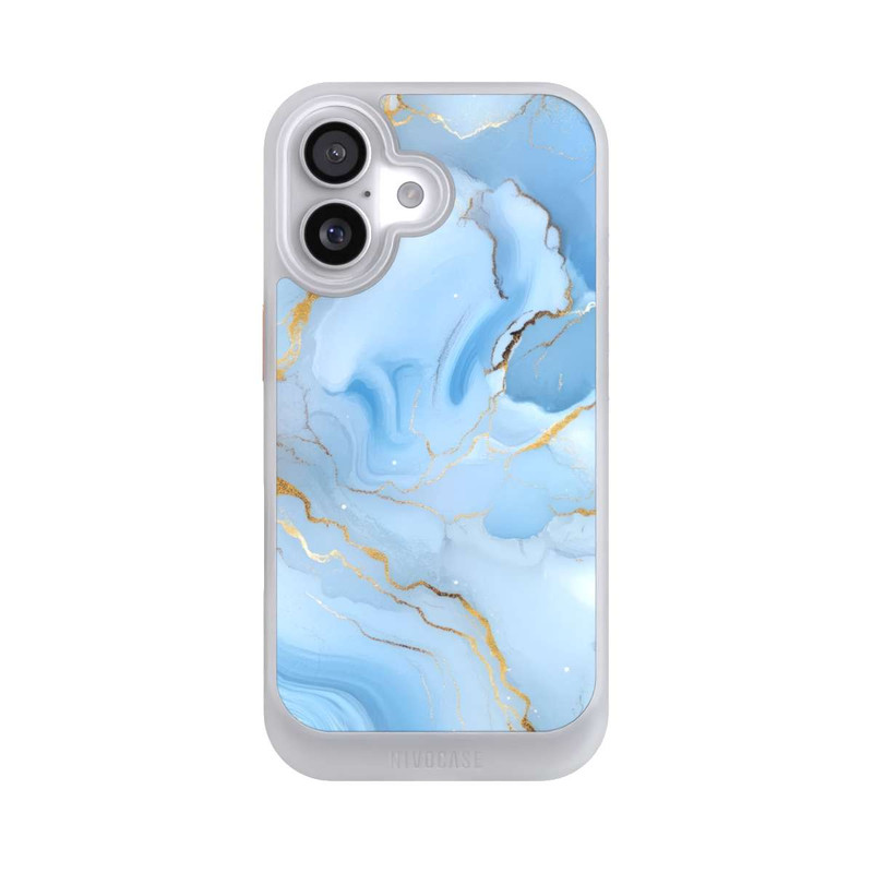 iPhone 17 NIVOcore Blauer Marmor