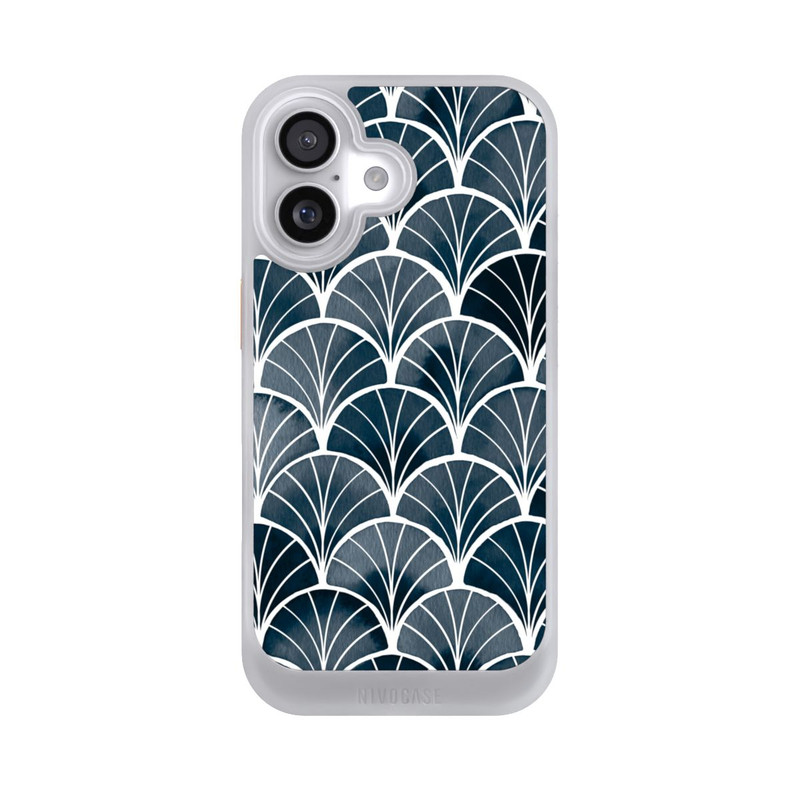 iPhone 17 NIVOcore Botanical Breeze Art Deco Grey