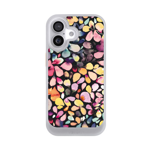 Apple iPhone 17 NIVOcore Watercolor Leaves Black