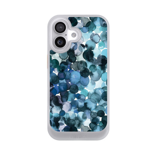Apple iPhone 17 NIVOcore Watercolor Dots Blue Pattern