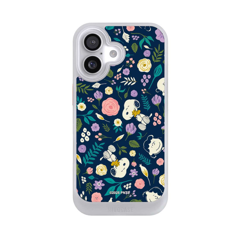 iPhone 17 NIVOcore Peanuts Dark Flower Pattern