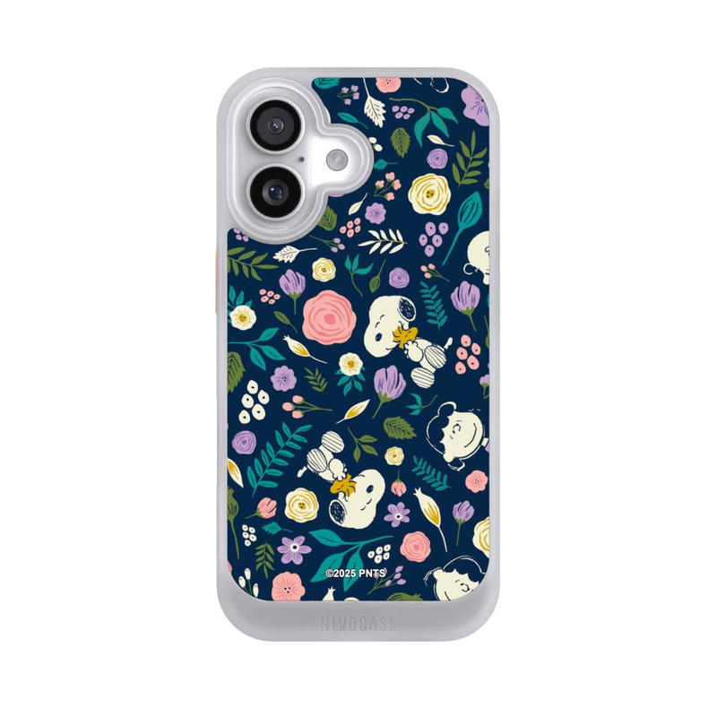 iPhone 17 NIVOcore Peanuts Dark Flower Pattern
