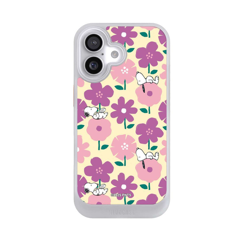 iPhone 17 NIVOcore Peanuts Flower Pattern Yellow