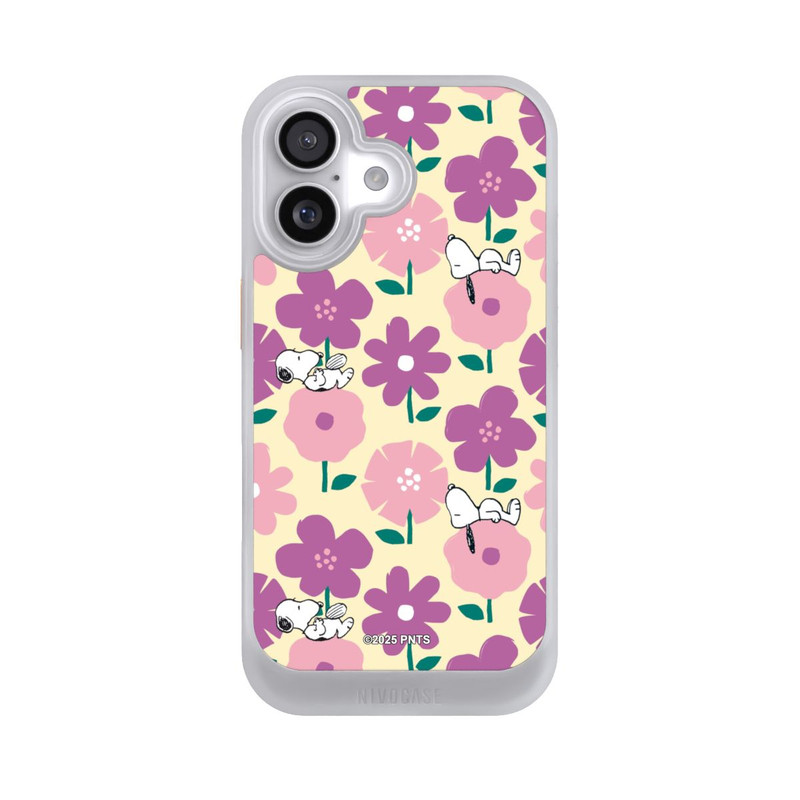 iPhone 17 NIVOcore Peanuts Flower Pattern Yellow