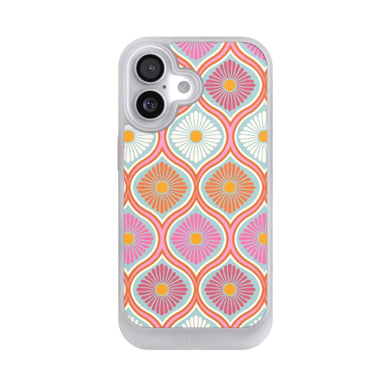iPhone 17 NIVOcore Groovy 70s Retro Mod Flower Power