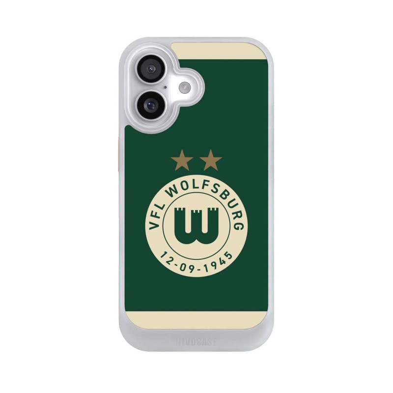iPhone 17 NIVOcore VfL Wolfsburg 80 Jahre Logo Frauen Streifen