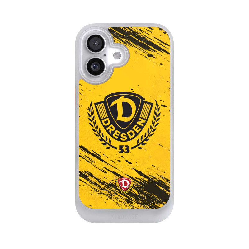 iPhone 17 NIVOcore Dynamo Dresden Gelb Schwarz