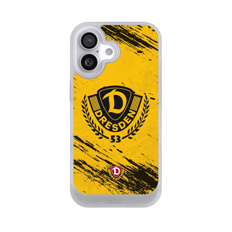 iPhone 17 NIVOcore Dynamo Dresden Gelb Schwarz