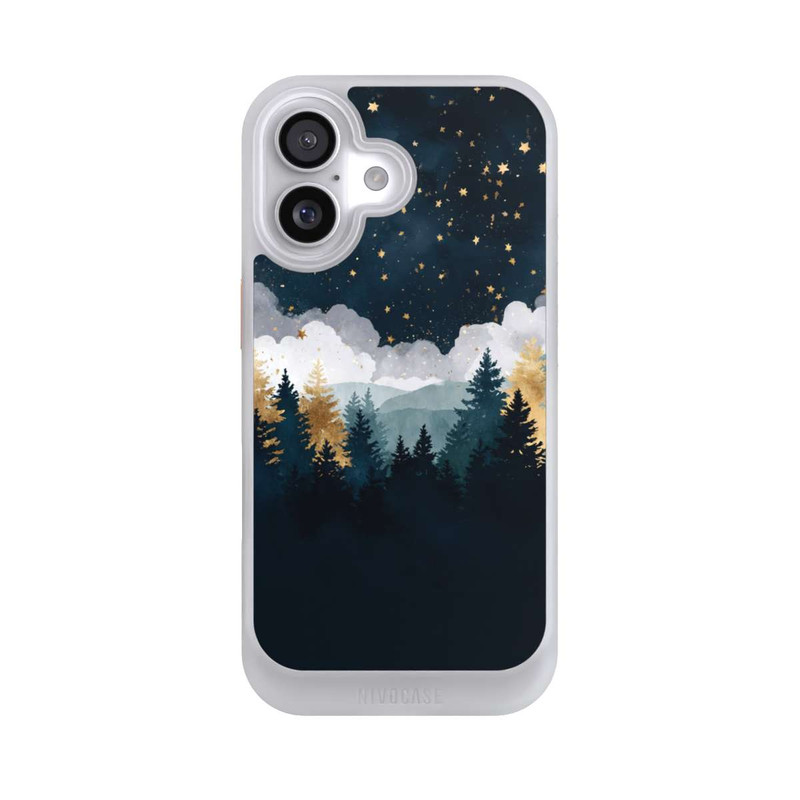iPhone 17 NIVOcore nächtlicher Wald Indigo