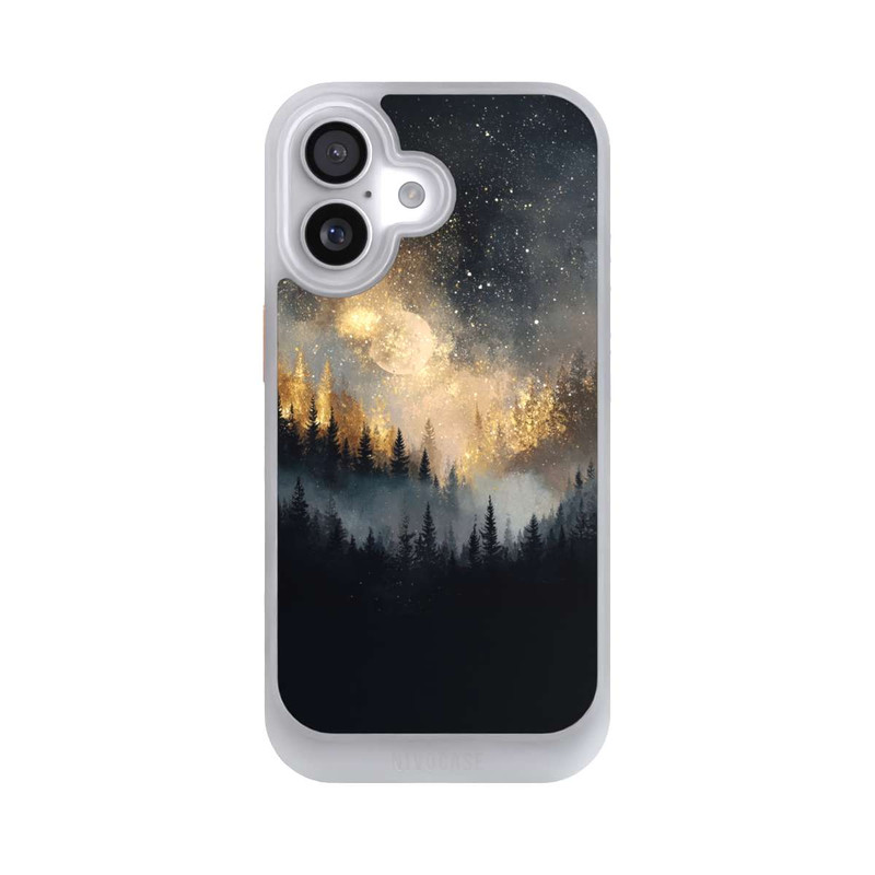 iPhone 17 NIVOcore nächtlicher Wald