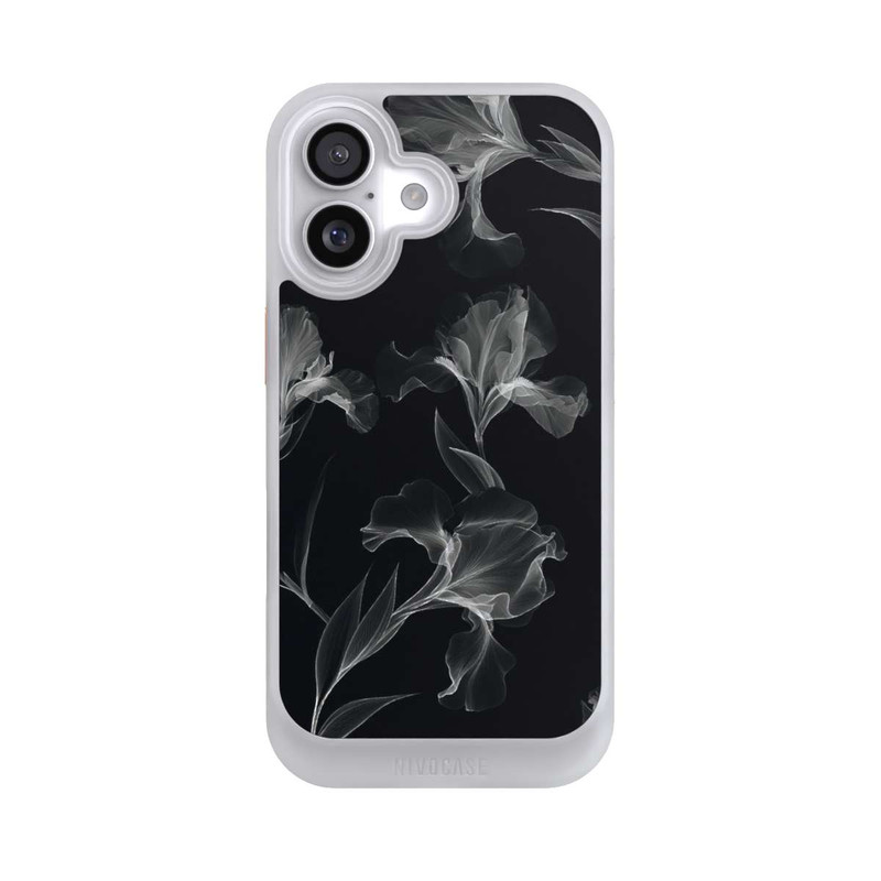 iPhone 17 NIVOcore Black and White Photocopy x Ray of Flowers