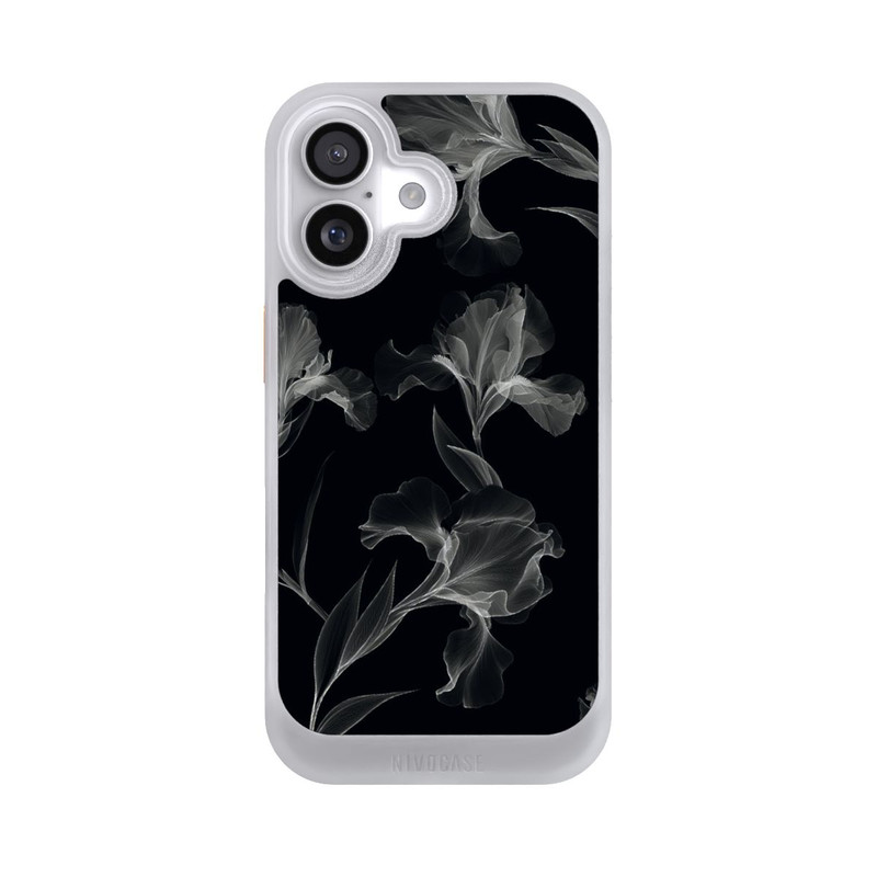 iPhone 17 NIVOcore Black and White Photocopy x Ray of Flowers