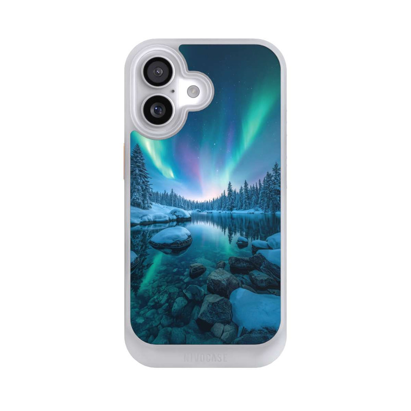 iPhone 17 NIVOcore Aurora Borealis Glow with AI