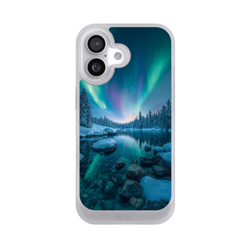 iPhone 17 NIVOcore Nordlichter Glühen mit KI