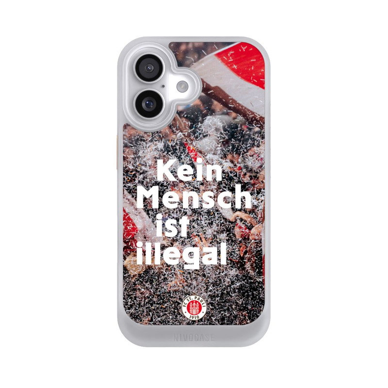 iPhone 17 NIVOcore FC St. Pauli Kein Mensch ist illegal