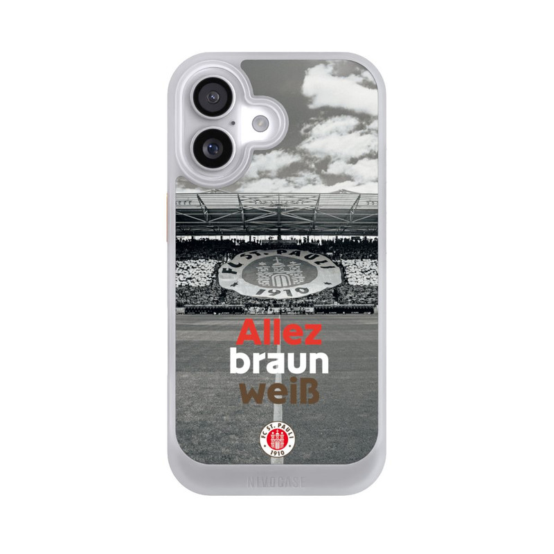 iPhone 17 NIVOcore FC St. Pauli Allez braun weiss