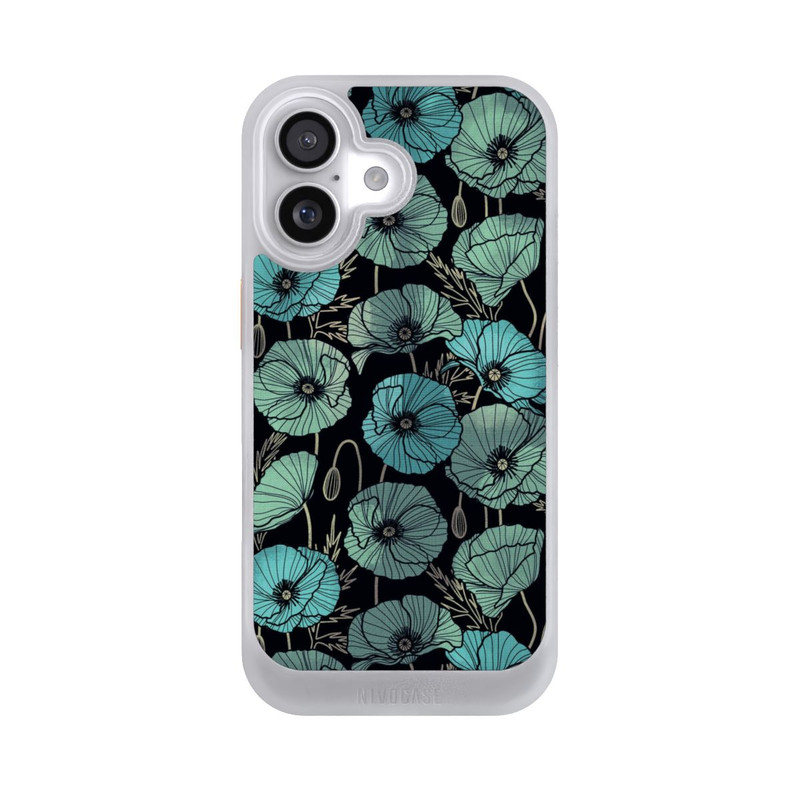 iPhone 17 NIVOcore Coquelicots d'Été Verts