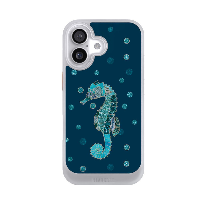iPhone 17 NIVOcore Glamour Sea Horse Art