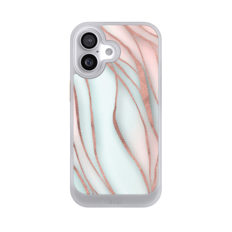 iPhone 17 NIVOcore Soft Waves Gold Rose Gold