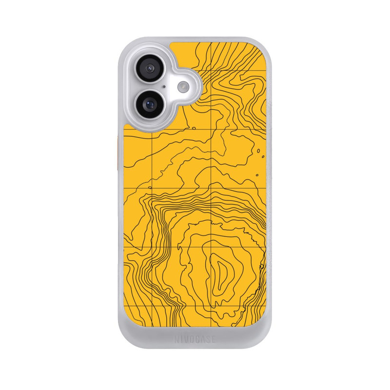 iPhone 17 NIVOcore Berg gelbe Linien