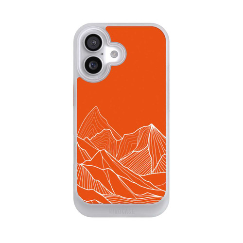  NIVOcore Höhenlinien Berg Orange