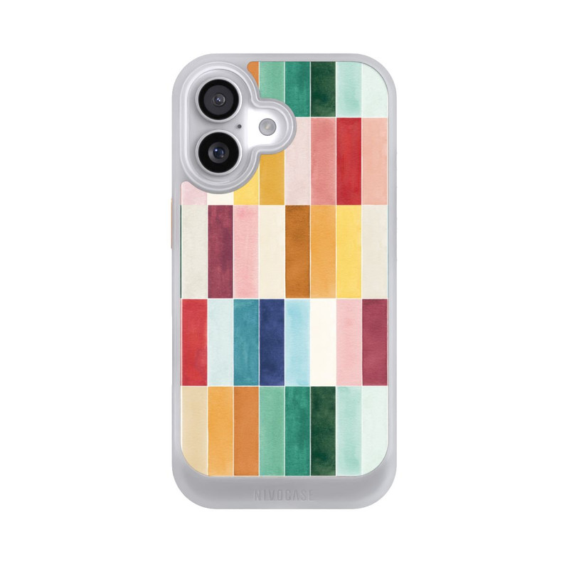 iPhone 17 NIVOcore Modern Craft Geometric Rectangular Tiles