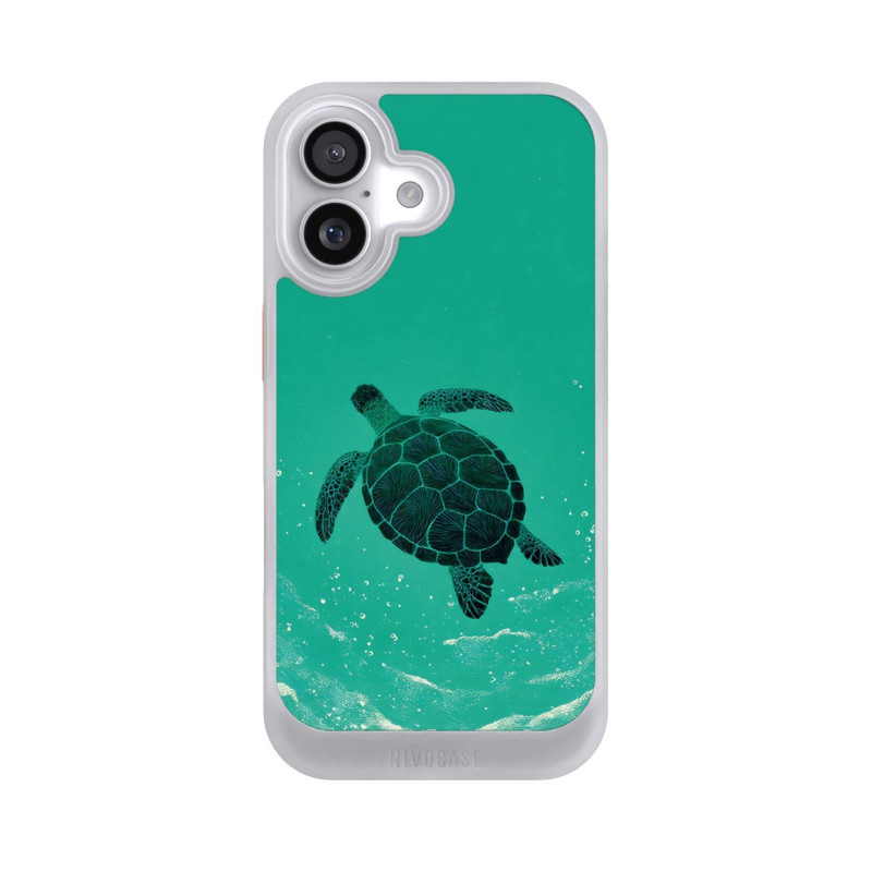 iPhone 17 NIVOcore Turtle in the Ocean with AI