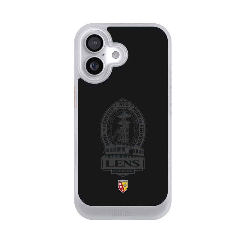 iPhone 17 NIVOcore RC Lens Mine de Ferveur Emblème noir