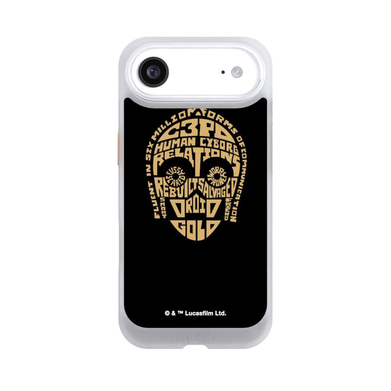 iPhone Air NIVOcore C3PO Typo Grafisch