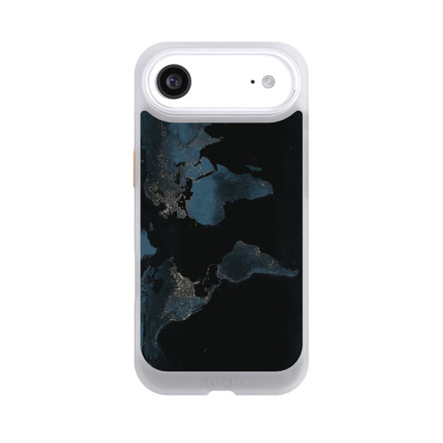 Apple iPhone Air NIVOcore Carte du Monde Nuit