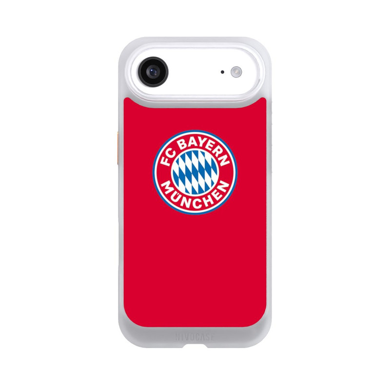 iPhone Air NIVOcore FCB Logo auf Rot