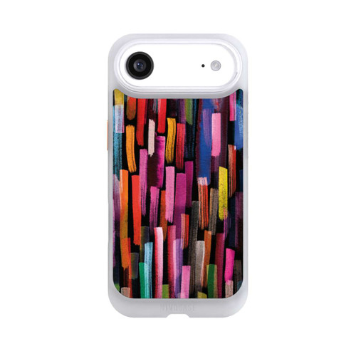 Apple iPhone Air NIVOcore Colourful Brushstrokes Black