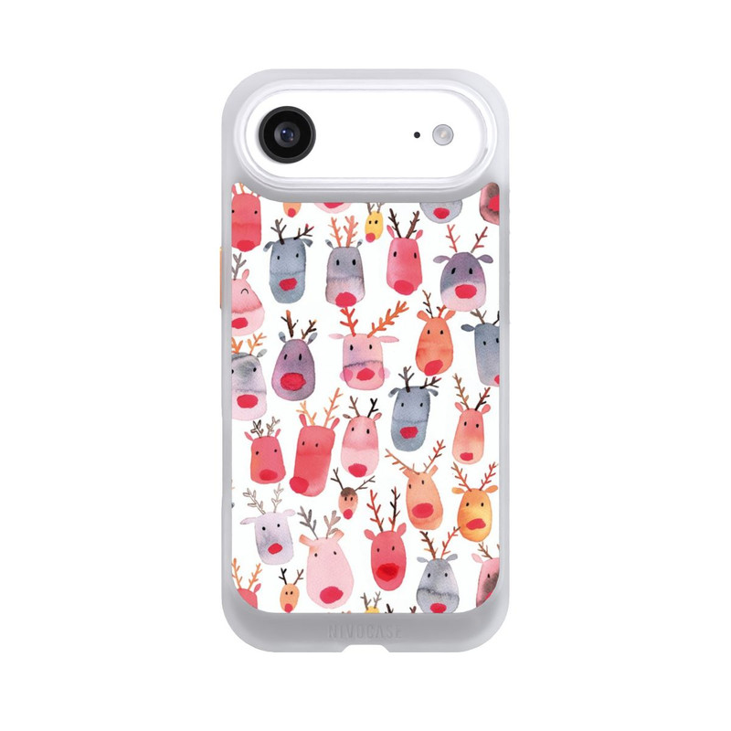 iPhone Air NIVOcore Cute Reindeer Watercolor