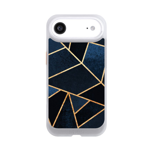 Apple iPhone Air NIVOcore Navy Stein Golddruck
