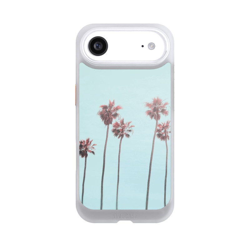 iPhone Air NIVOcore Hellrosa Strandpalme Paradies