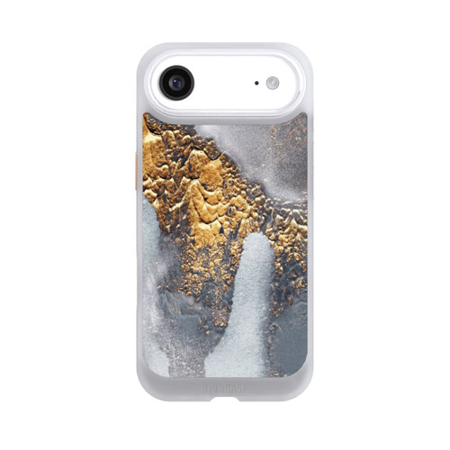 Apple iPhone Air NIVOcore Beton-Gold-Glitzerlook