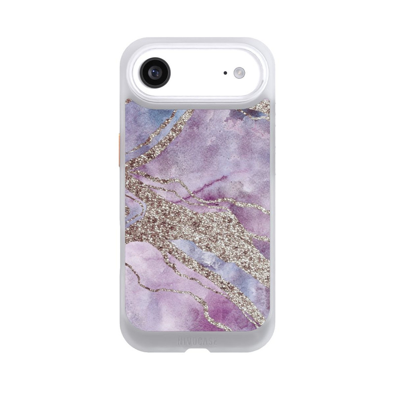 iPhone Air NIVOcore Edelstein Pastell Lila
