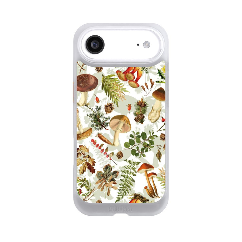 iPhone Air NIVOcore Pilzmuster Weiß
