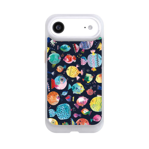 Apple iPhone Air NIVOcore Beach Puffer Fishes Kids Navy