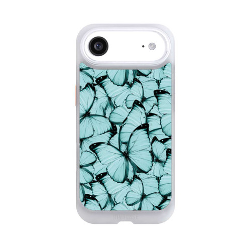 Apple iPhone Air NIVOcore Teal Butterflies